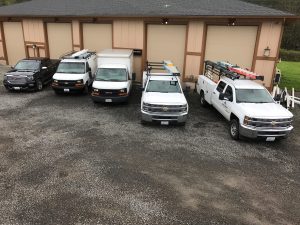 Image for Black Diamond contact, a fleet of service vehicles.